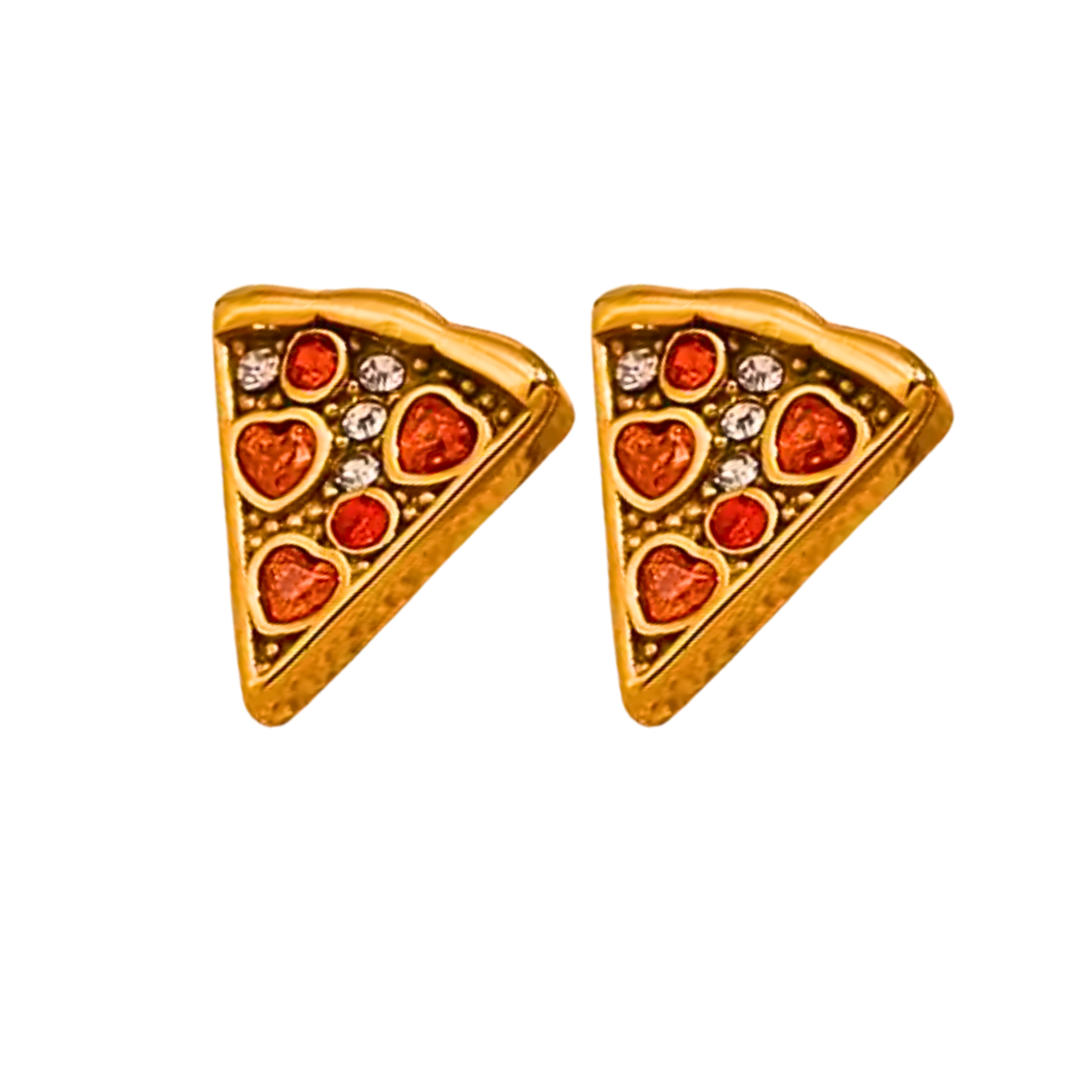 Pizza Earrings