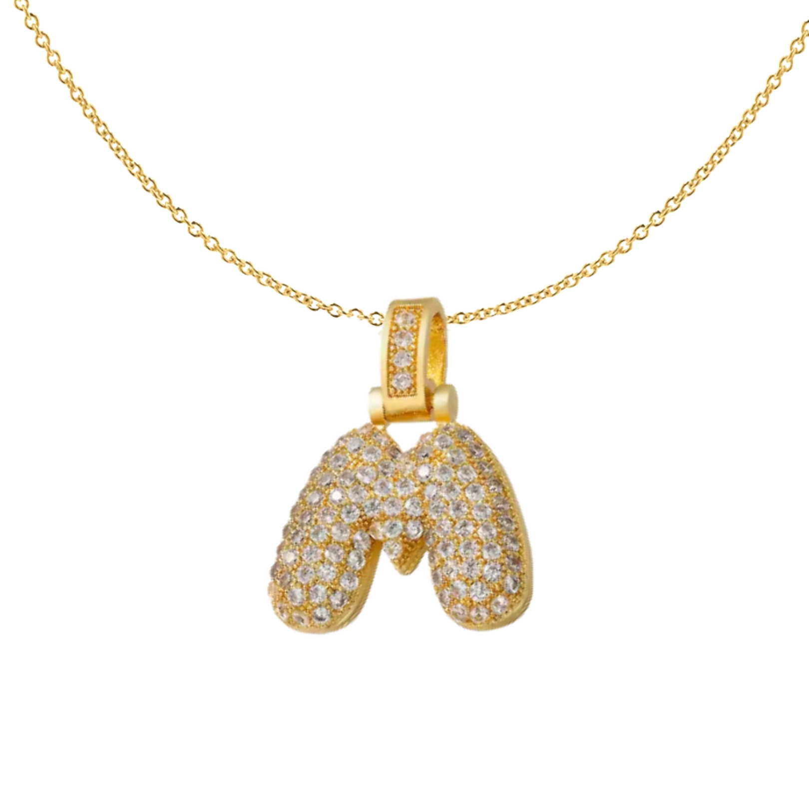 Bubbly Alphabet Necklace