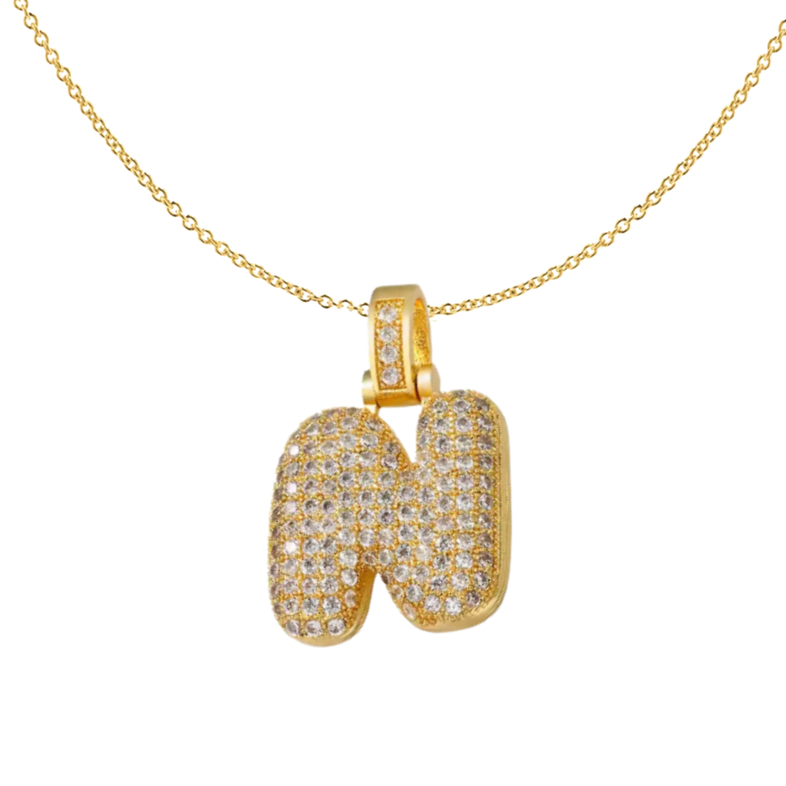 Bubbly Alphabet Necklace