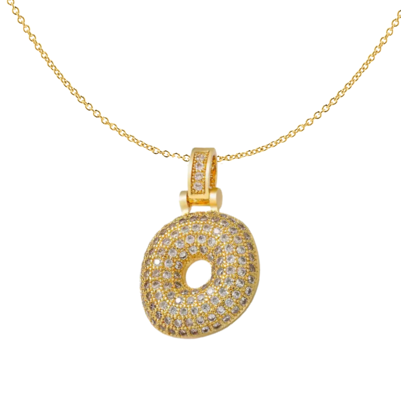 Bubbly Alphabet Necklace