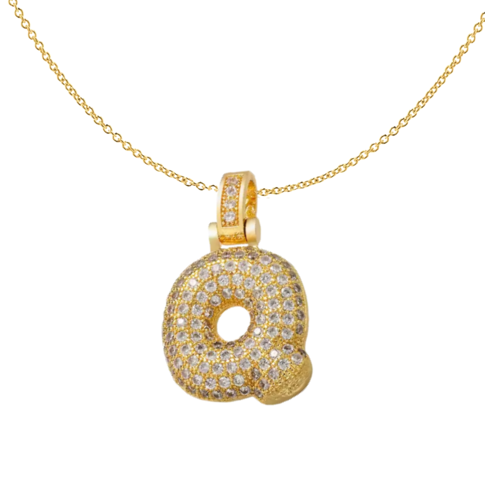 Bubbly Alphabet Necklace