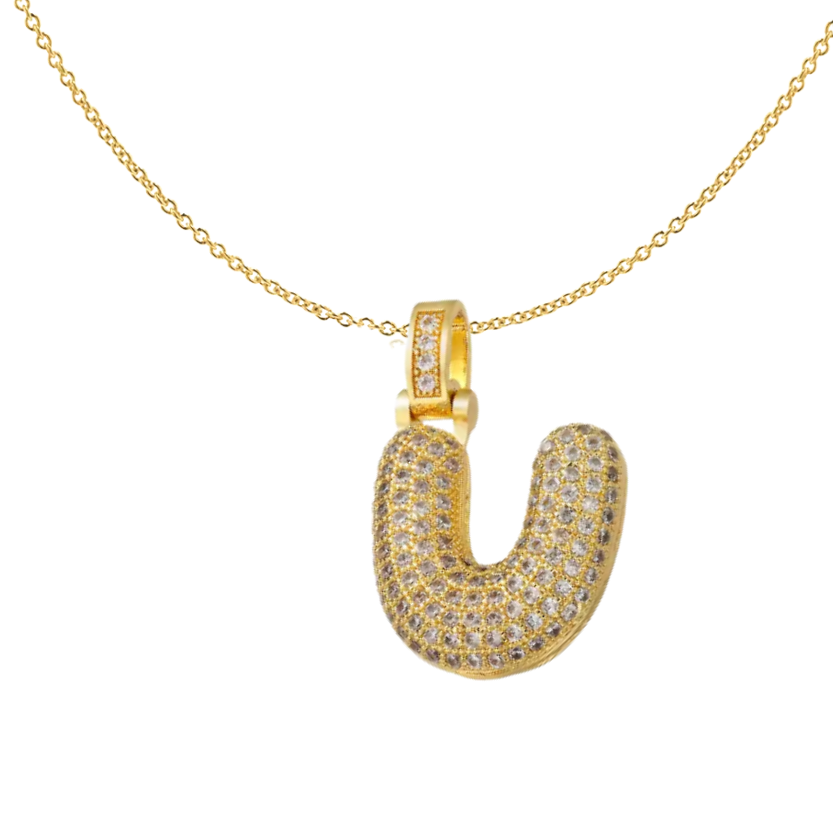 Bubbly Alphabet Necklace