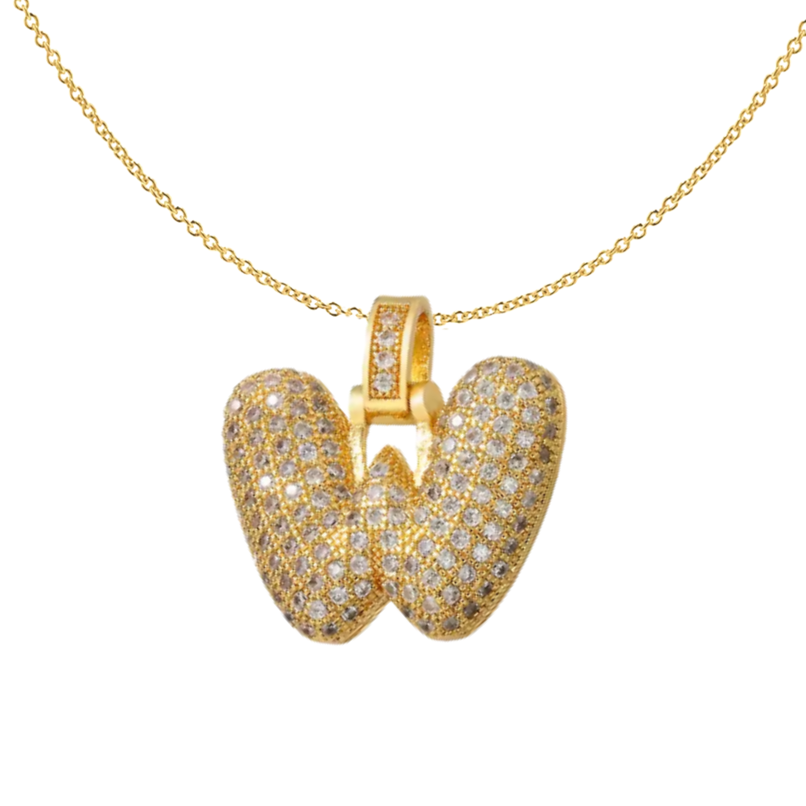 Bubbly Alphabet Necklace