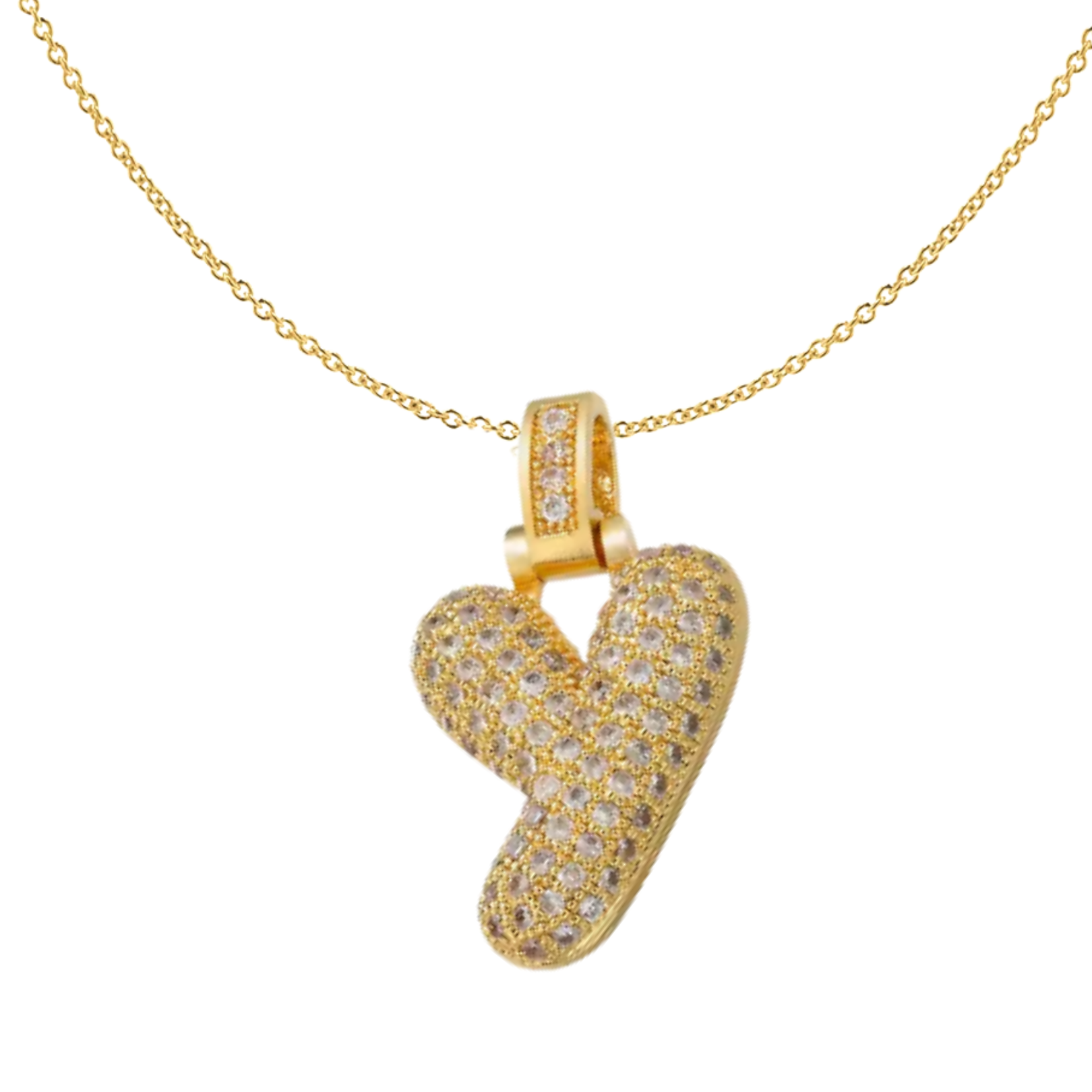 Bubbly Alphabet Necklace