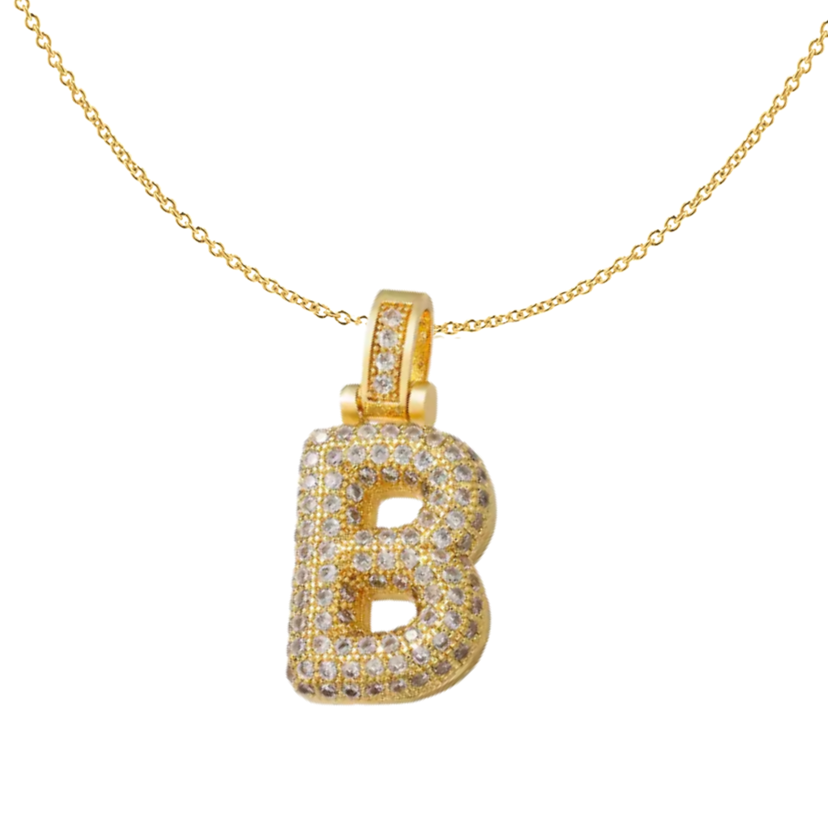 Bubbly Alphabet Necklace