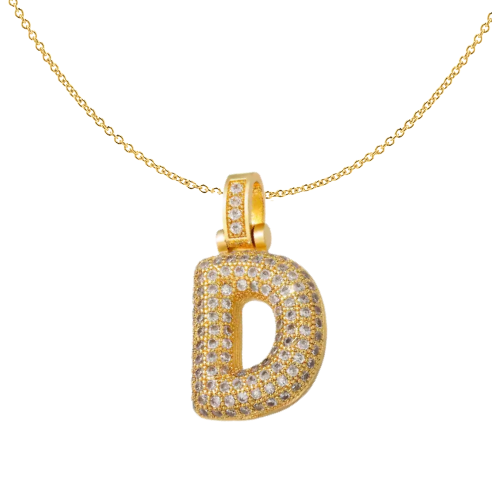 Bubbly Alphabet Necklace