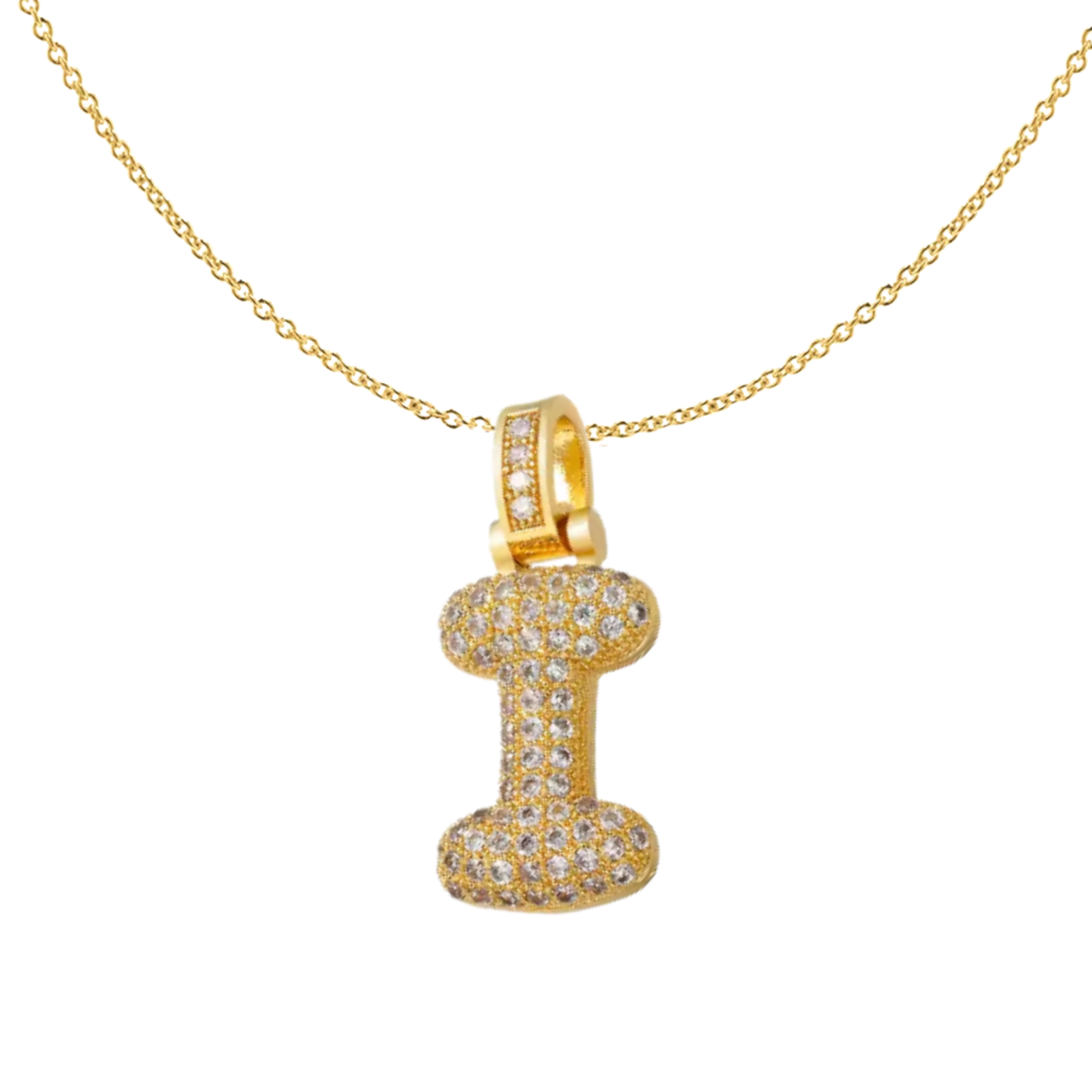 Bubbly Alphabet Necklace