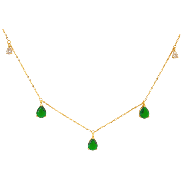 Emerald Drop Necklace