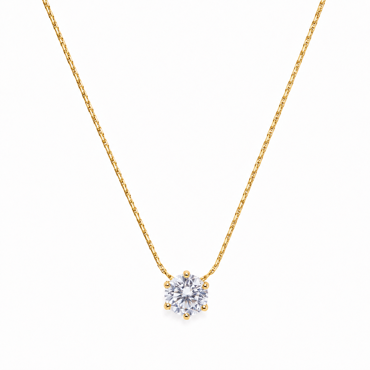 Solitaire Necklace