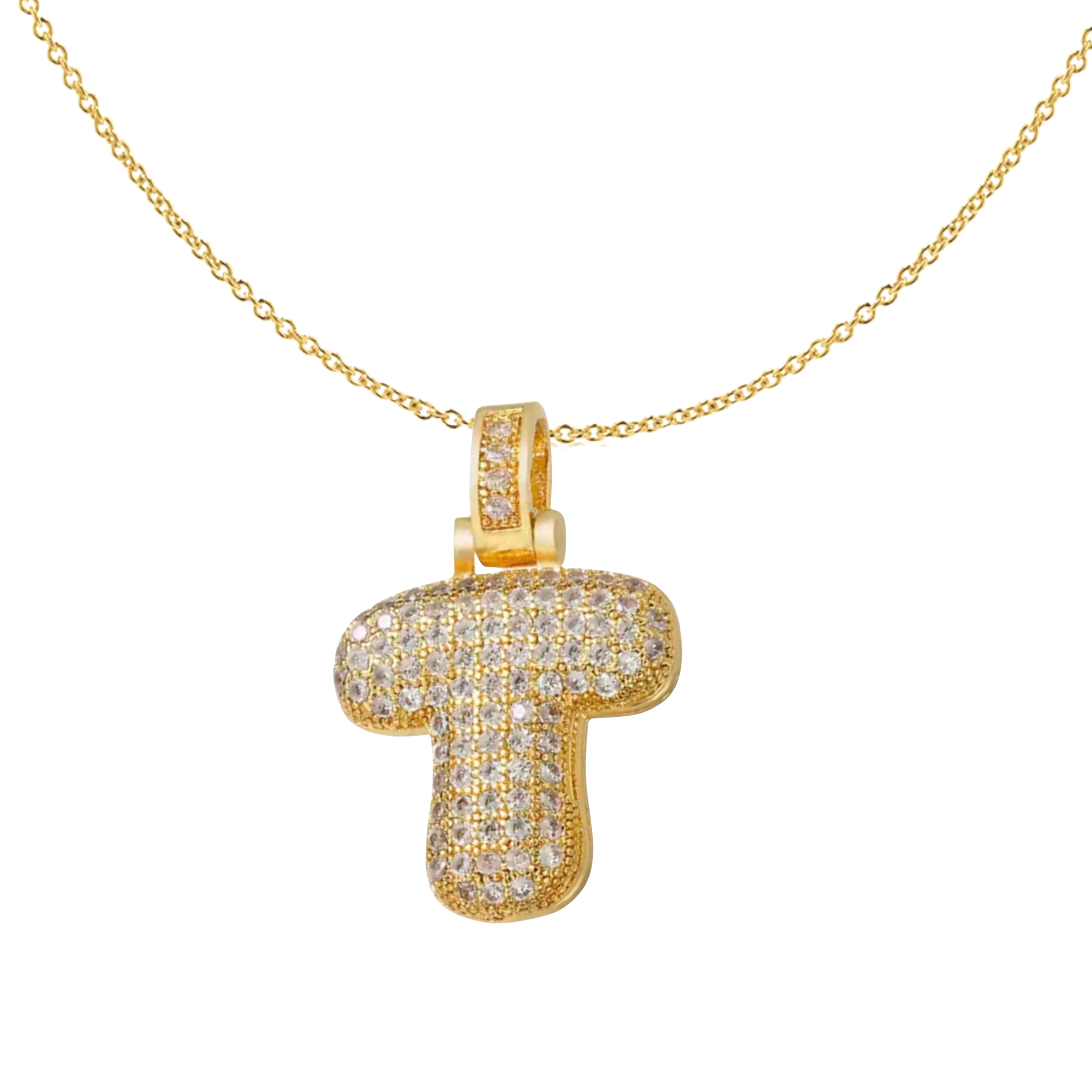 Bubbly Alphabet Necklace