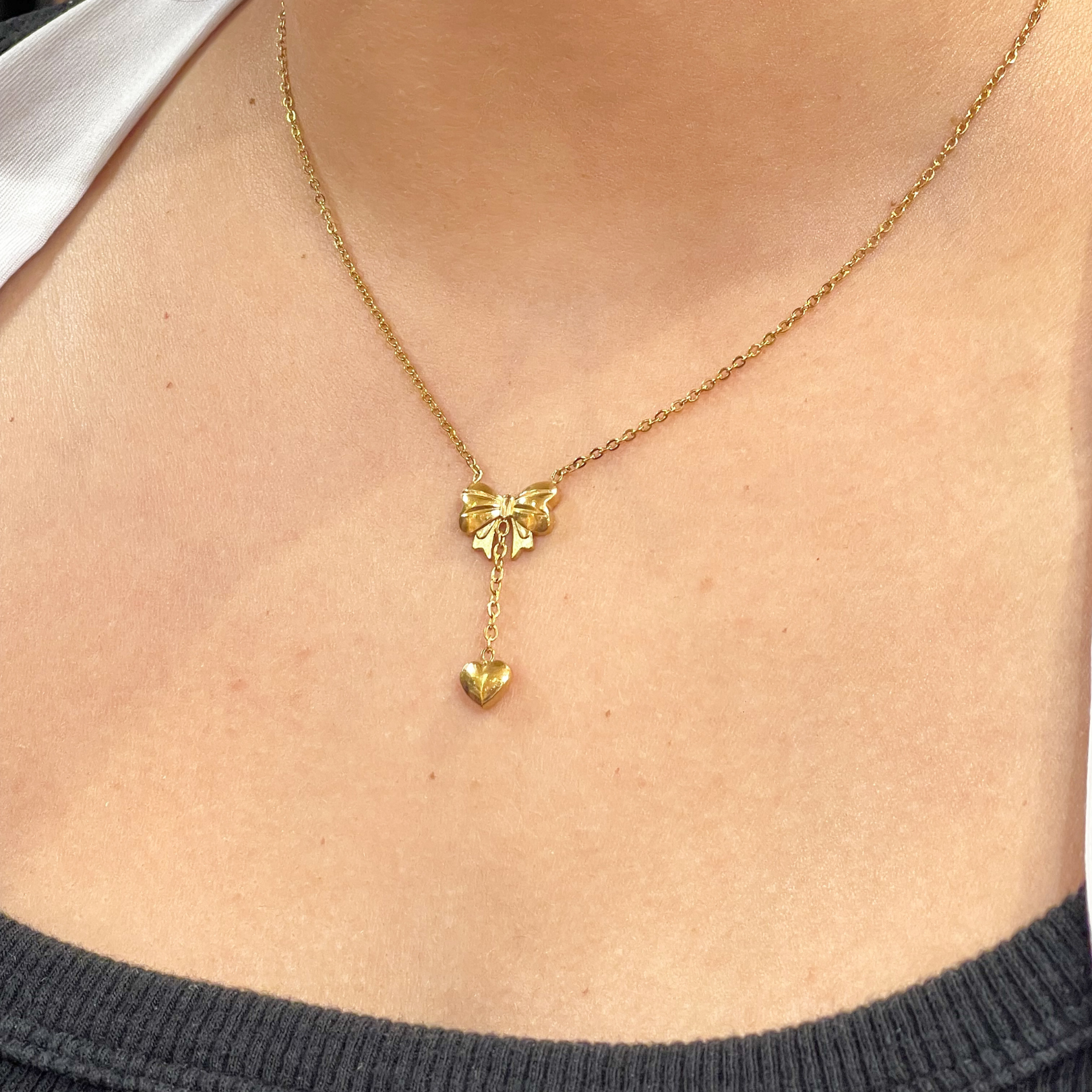 Bow in Love Necklace