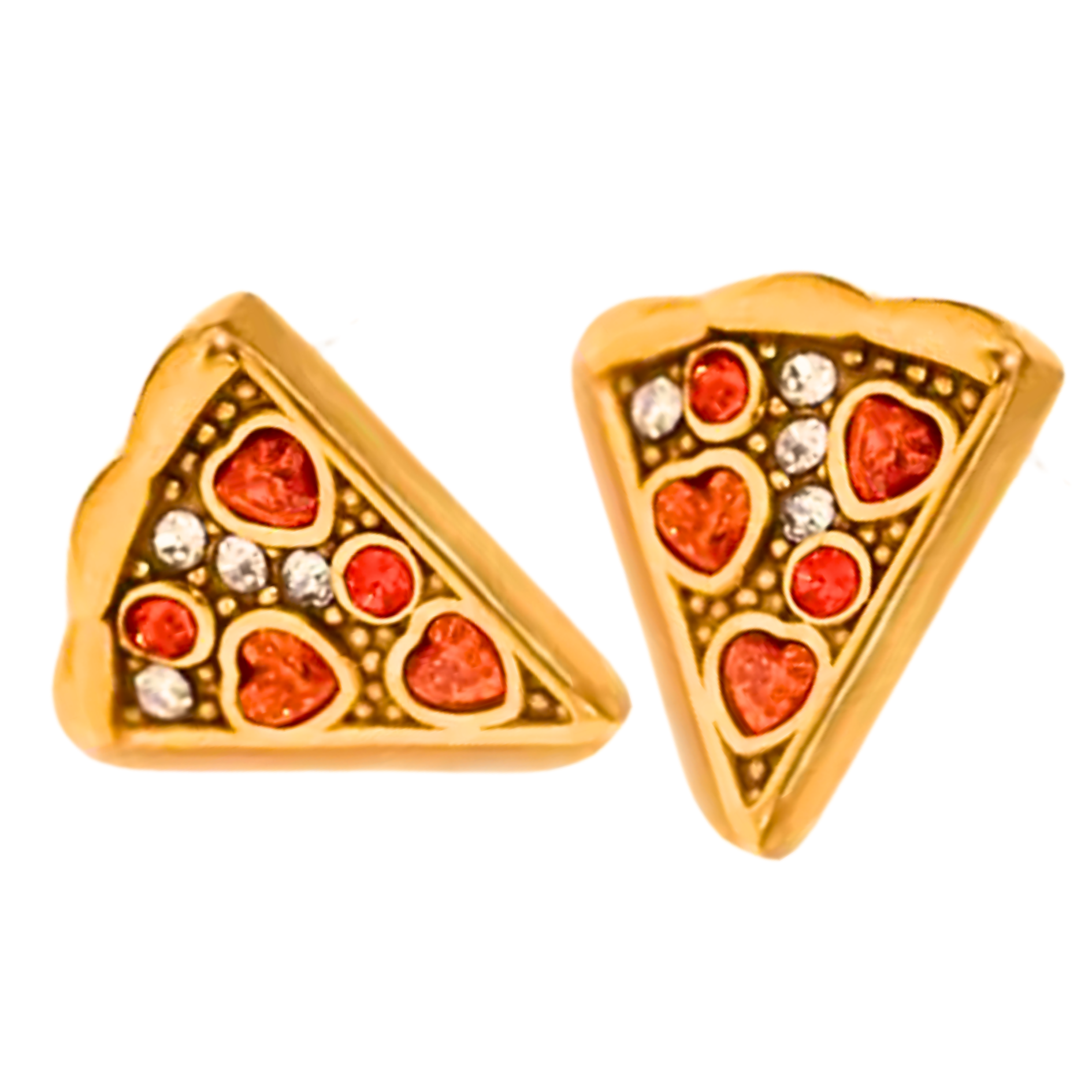 Pizza Earrings